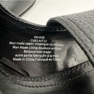 Karl Lagerfeld Black Paris Caela Rhinestone BuckleHeels